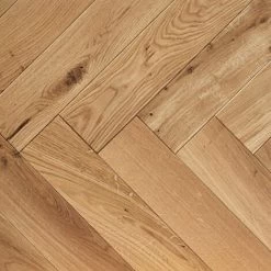 Atkinson & Kirby Harrow Oak 20 X 500 X 100mm Block Floor Boards - 0.5m² Pack (Tongue & Groove)