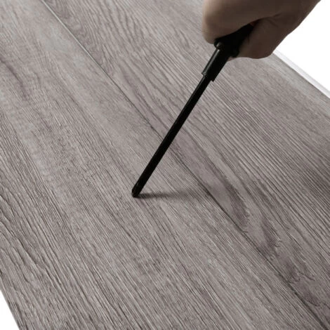 Livingandhome Rustic Style Wood Plank PVC Laminate Flooring 4 Livingandhome Rustic Style Wood Plank PVC Laminate Flooring - Image 4