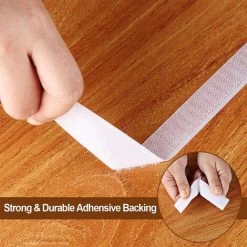 Self Adhesive Hook And Loop Fastener Roll, 20mm Width, 5 Meter Length Nylon Self Adhesive Tapes For Home, School, Car And Crafts -Quality Flooring Store 77562441 3