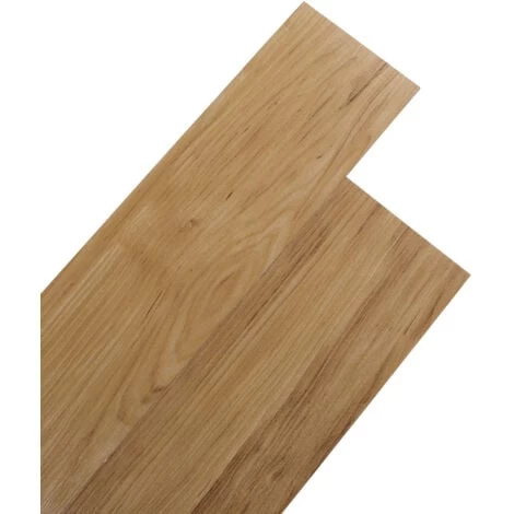 Livingandhome 36pcs Brown PVC Wooden Self Adhesive Laminate Flooring Planks 4 Livingandhome 36pcs Brown PVC Wooden Self Adhesive Laminate Flooring Planks - Image 4