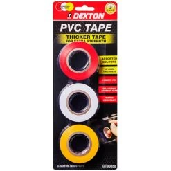 DEKTON 3PC PVC 13M TAPE (YELLOW / RED / WHITE
