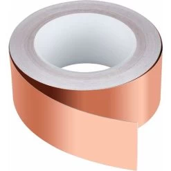 MODOU - Copper Tape 30m X 50mm, Premium Copper Foil Tape, EMC Shielding Tape, EMI Shielding Tape, Craft, Slug Repellent