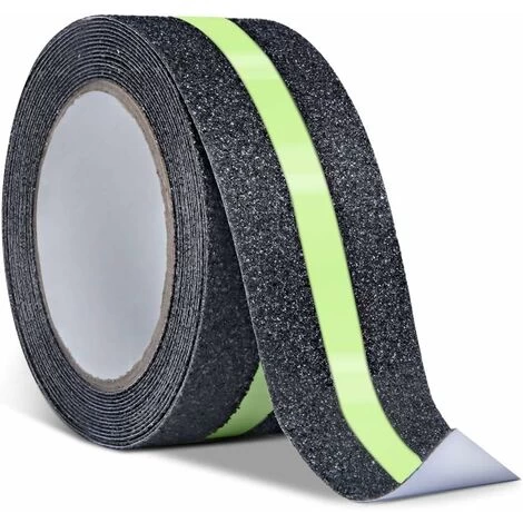 Non-Slip Adhesive Tape, Glow-in-the-Dark Non-Slip Safety Tape Improves Grip And Anti-Slip Safety Steps Indoor And Outdoor 5CMx5M - MODOU 1 Non-Slip Adhesive Tape, Glow-in-the-Dark Non-Slip Safety Tape Improves Grip And Anti-Slip Safety Steps Indoor And Outdoor 5CMx5M - MODOU
