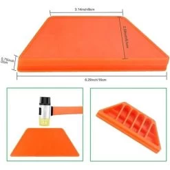 Laminate Flooring Kit With 40 Spacers, Double Headed Mallet, Tapping Block And Pull Up Bar (Orange) -Quality Flooring Store 89808397 5