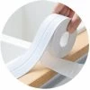 2pcs Bathroom Sealing Tape, PE Flexible Self-adhesive Tape For Decorating Kitchen (3.2m3.8CM, White)