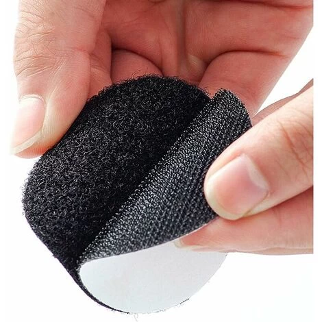 Pack Of 15 Double-sided Scratch-off Stickers Extra Strong Double-sided Adhesive Tape (rectangle 6 X 4 Cm, Black) 2 Pack Of 15 Double-sided Scratch-off Stickers Extra Strong Double-sided Adhesive Tape (rectangle 6 X 4 Cm, Black) - Image 2