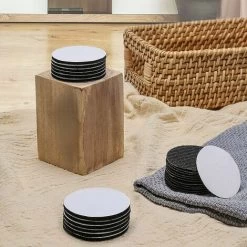 Pack Of 15 Double-sided Scratch-off Stickers Extra Strong Double-sided Adhesive Tape (rectangle 6 X 4 Cm, Black) 7 Pack Of 15 Double-sided Scratch-off Stickers Extra Strong Double-sided Adhesive Tape (rectangle 6 X 4 Cm, Black) -Quality Flooring Store 91171392 3