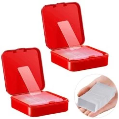 120 Pieces Extra Strong Double Sided Adhesive Tape Washable Clear Tape, Reusable Super Strong Waterproof Tape For DIY Home Or Car