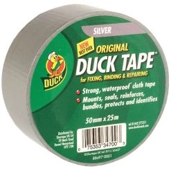 Shurtape 222225 Duck Tape Original 50mm X 25m Silver SHU222225