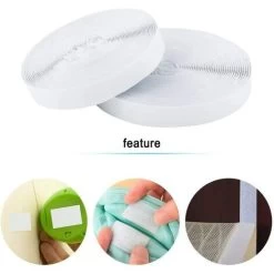 25M Extra Strong Self-adhesive Velcro Tape, Double-sided Adhesive With 20mm Wide Velcro Tape Self-adhesive Adhesive Pad 7 25M Extra Strong Self-adhesive Velcro Tape, Double-sided Adhesive With 20mm Wide Velcro Tape Self-adhesive Adhesive Pad -Quality Flooring Store 92866921 3