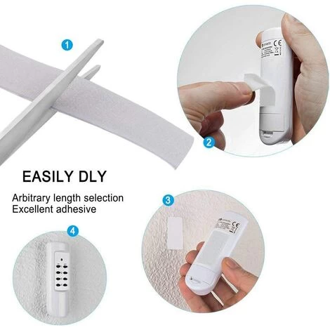 25M Extra Strong Self-adhesive Velcro Tape, Double-sided Adhesive With 20mm Wide Velcro Tape Self-adhesive Adhesive Pad 5 25M Extra Strong Self-adhesive Velcro Tape, Double-sided Adhesive With 20mm Wide Velcro Tape Self-adhesive Adhesive Pad - Image 5