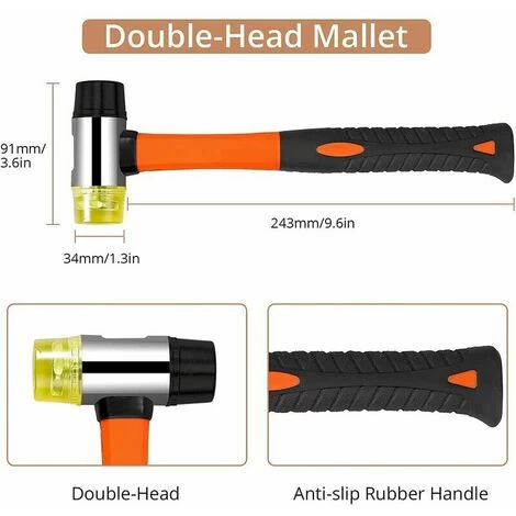 Laminate Flooring Installation Kit With 40 Punch Block Spacers Heavy Duty Pull Up Bar And Fiberglass MalletLaminate Flooring Installation Kit2 Non-Slip Soft Grip 3 Laminate Flooring Installation Kit With 40 Punch Block Spacers Heavy Duty Pull Up Bar And Fiberglass MalletLaminate Flooring Installation Kit2 Non-Slip Soft Grip - Image 3