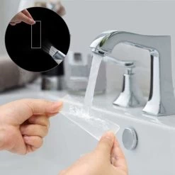 LITZEE Miscellaneous Adhesive Tape Ultra Strong Double Sided Adhesive Tape Washable Without Leaving Traces Transparent 5m -Quality Flooring Store 96304074 5