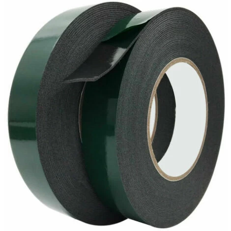 Extra Strong Double Sided Adhesive Tape, 2 Roll Powerful Double Sided Foam Tape For Durable Mounting And Suitable For Automotive Industry, Moldings(20mm10m) 1 Extra Strong Double Sided Adhesive Tape, 2 Roll Powerful Double Sided Foam Tape For Durable Mounting And Suitable For Automotive Industry, Moldings(20mm10m)