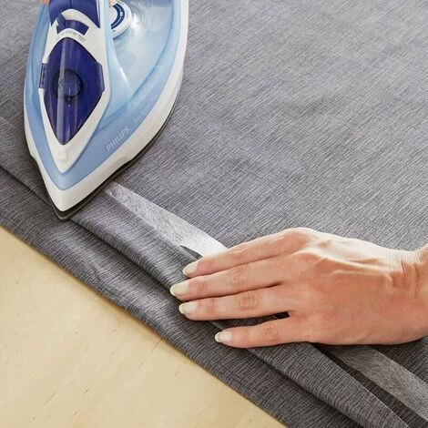 2PCS White Hem Iron-on Tape 2cm X 64m, Double Sided Quick Iron-on Tape For Fabric Curtains To Reinforce Clothes Pants 5 2PCS White Hem Iron-on Tape 2cm X 64m, Double Sided Quick Iron-on Tape For Fabric Curtains To Reinforce Clothes Pants - Image 5